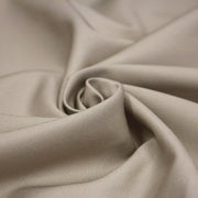 Tissu gabardine polycoton couleur beige sable trench 275gr/m2 - TissusPapi.com