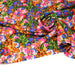 Tissu Viscose fluide SILENE, floral multicolore - STANDARD 100 OEKO - TEX - TissusPapi.com