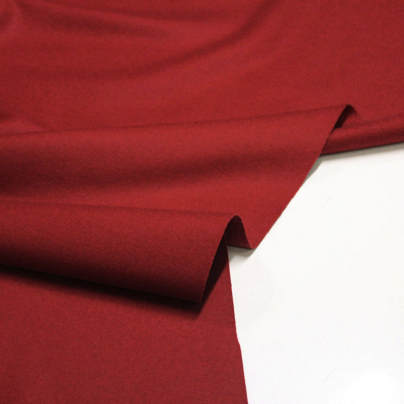 Tissu drap de laine rouge garance uni - le tissu parfait pour l'uniforme de hussard napoléonien, armée française XIVème et armée française 1914 - TissusPapi.com