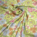 Tissu Viscose fluide floral Seventies pastel - STANDARD 100 OEKO - TEX - TissusPapi.com