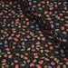 Tissu Viscose fluide FLAVIE floral multicolore fond gris anthracite – STANDARD 100 OEKO - TEX - TissusPapi.com