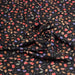 Tissu Viscose fluide FLAVIE floral multicolore fond gris anthracite – STANDARD 100 OEKO - TEX - TissusPapi.com
