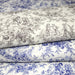 Tissu coton renforcé TOILE DE JOUY LES BAMBINS, grande largeur 280cm : bleu ou grège - OEKO - TEX - TissusPapi.com