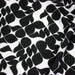 Tissu viscose fluide SEVENTIES, motif géométrique noir et blanc - STANDARD 100 OEKO - TEX - TissusPapi.com