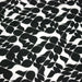 Tissu viscose fluide SEVENTIES, motif géométrique noir et blanc - STANDARD 100 OEKO - TEX - TissusPapi.com