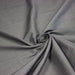 Tissu DENIM recto gris anthracite et verso blanc grisé, coton élasthanne – Fabrication italienne - TissusPapi.com