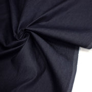 Tissu DENIM bleu brut, coton élasthanne - Fabrication italienne - TissusPapi.com