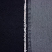 Tissu DENIM bleu brut, coton élasthanne - Fabrication italienne - TissusPapi.com