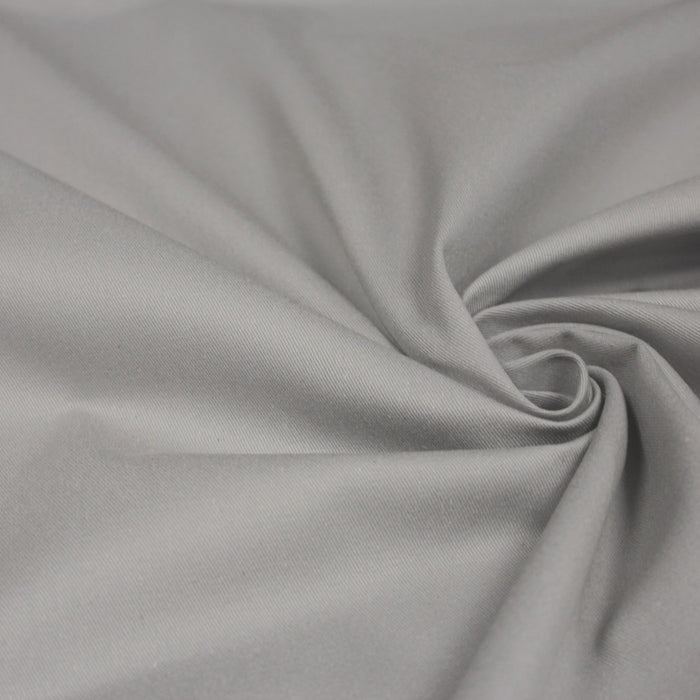 Tissu Coton Gris Oeko-Tex au Mètre pour la confection d'Accessoires et de  Vêtements