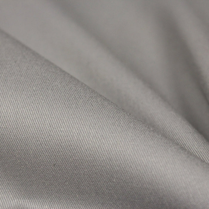 Tissu coton petite nuage - largeur 2m80 - Oekotex - blanc/gris