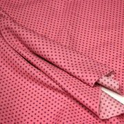 Tissu popeline rose à pois magenta 3mm - COLLECTION POLKA DOT - TissusPapi.com