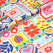 Tissu cotonnade Fleurs, feuilles et formes géométriques colorées - COLLECTION SICILIA - OEKO - TEX STANDARD 100 - TissusPapi.com