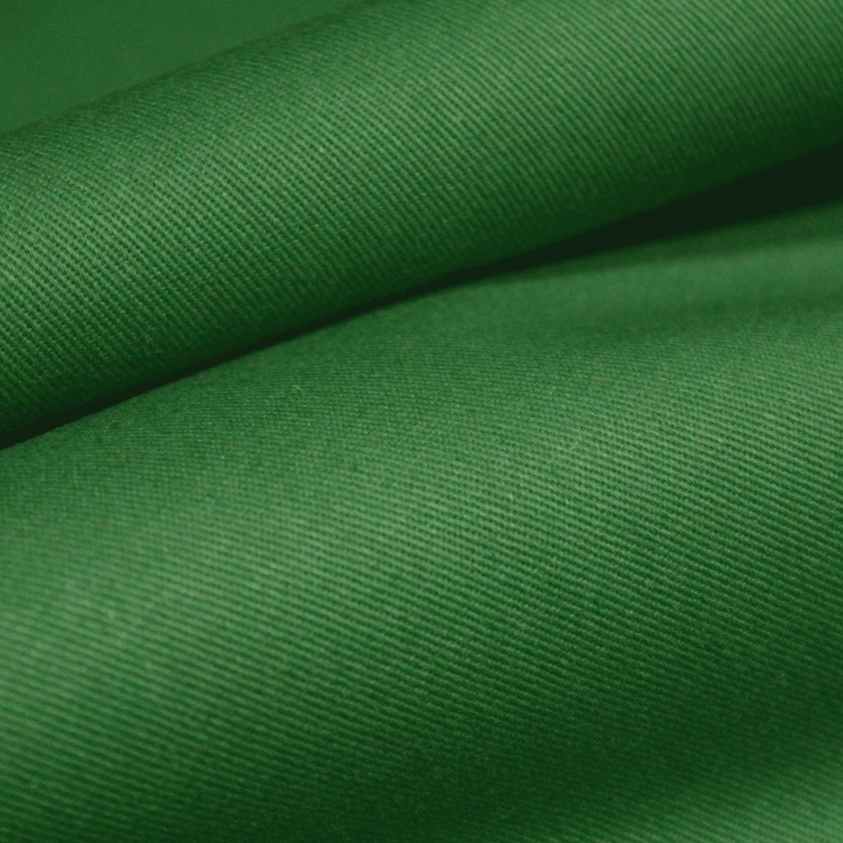 Vert Prairie Tissu gabardine de coton LUXE - sergé de coton vert prairie - 280gr-m2 ...