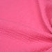 Tissu double gaze de coton gaufrée rose cyclamen - Oeko-Tex tissuspapi