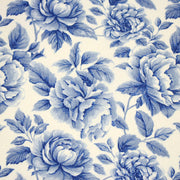 Tissu cotonnade HAMPTON BLOOM, motif britannique fleuri bleu ou rose - OEKO - TEX STANDARD 100 - TissusPapi.com
