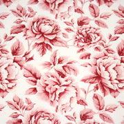 Tissu cotonnade HAMPTON BLOOM, motif britannique fleuri bleu ou rose - OEKO - TEX STANDARD 100 - TissusPapi.com