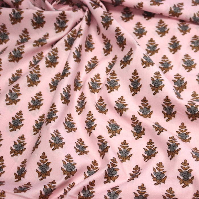 Luxe Velours Doux Fleur Tissu Imprimé Indien Robe Couture Tapisserie Luxe Velours Doux Fleur Tissu Imprimé Indien Robe Couture Tapisserie
