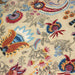 Tissu coton fin imprimé INDIENNES, jaune aux fleurs et motifs indiens multicolores - TissusPapi.com