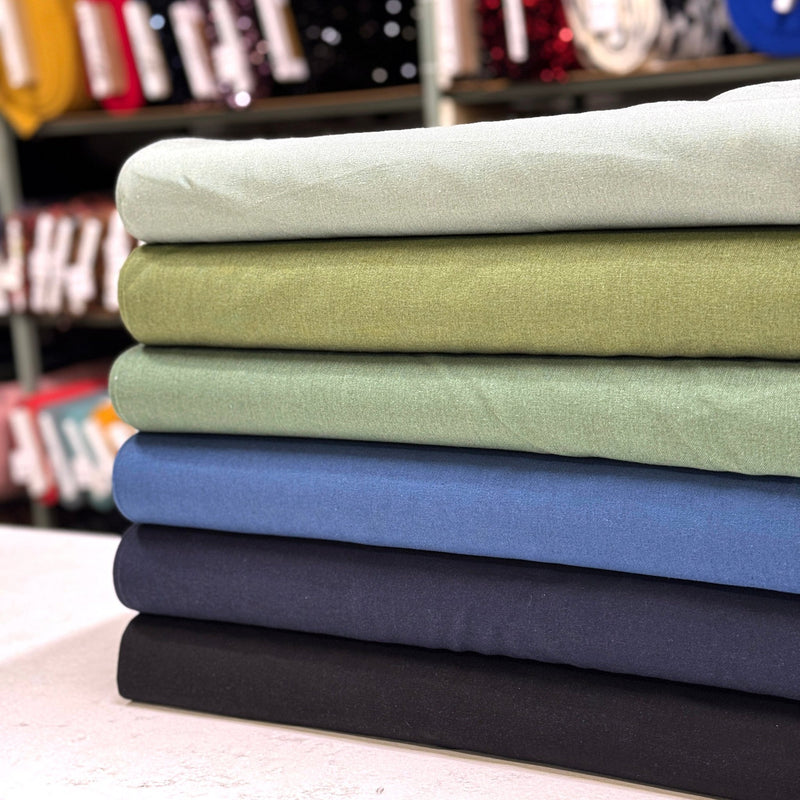 Tissu LIN VISCOSE habillement : nombreuses couleurs ! - TissusPapi.com