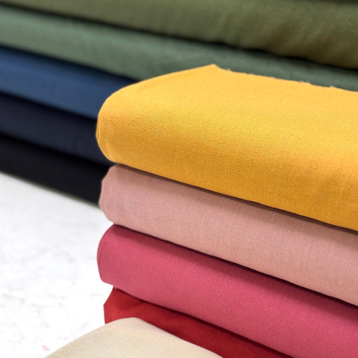 Tissu LIN VISCOSE habillement : nombreuses couleurs ! - TissusPapi.com