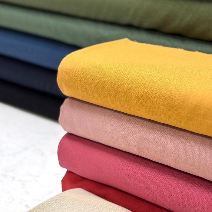 Tissu LIN VISCOSE habillement : nombreuses couleurs ! - TissusPapi.com