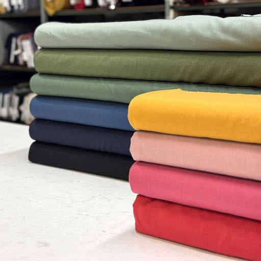 Tissu LIN VISCOSE habillement : nombreuses couleurs ! - TissusPapi.com