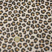 Tissu habillement imperméable, imprimé motif LEOPARD - TissusPapi.com
