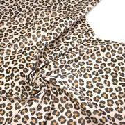 Tissu habillement imperméable, imprimé motif LEOPARD - TissusPapi.com