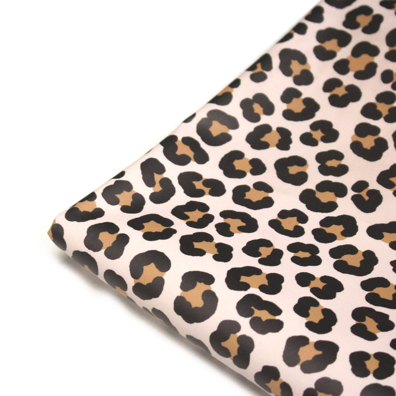 Tissu habillement imperméable, imprimé motif LEOPARD - TissusPapi.com