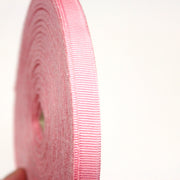Ruban gros grain rose 10mm - Galette de 50 mètres - Fabrication française - TissusPapi.com
