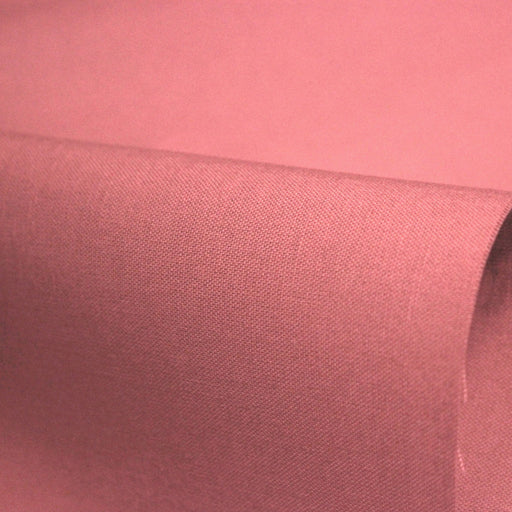 Tissu cotonnade vieux rose uni - COLLECTION LES BASIQUES - TissusPapi.com