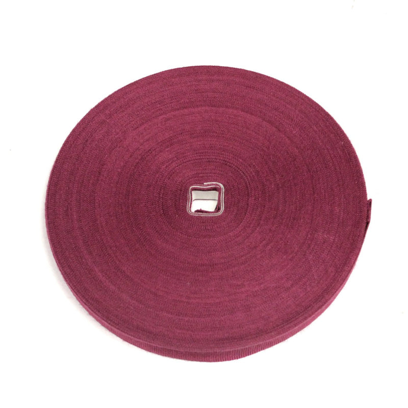 Ruban gros grain rose byzantin 12mm - Galette de 50 mètres - Fabrication française - TissusPapi.com