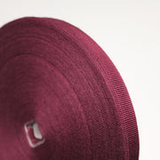 Ruban gros grain rose byzantin 12mm - Galette de 50 mètres - Fabrication française - TissusPapi.com