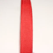 Ruban gros grain rouge 10mm - Galette de 50 mètres - Fabrication française - TissusPapi.com