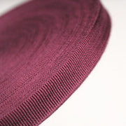 Ruban gros grain rose byzantin 12mm - Galette de 50 mètres - Fabrication française - TissusPapi.com