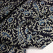 Tissu coton fin imprimé INDIENNES, bleu marine aux fleurs traditionnelles bleues et écrues - STANDARD 100 OEKO - TEX - TissusPapi.com