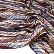 Tissu Viscose fluide motif pelage fauve tons violets bleus marrons, EVIE - STANDARD 100 OEKO - TEX - TissusPapi.com