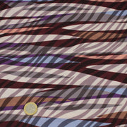 Tissu Viscose fluide motif pelage fauve tons violets bleus marrons, EVIE - STANDARD 100 OEKO - TEX - TissusPapi.com