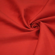 Tissu sergé de rouge uni aux fins fins liserés gris - 325gr/m2 - ON DESTOCKE ! - TissusPapi.com