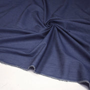 Tissu Chambray 100% coton : bleu, marine, noir - OEKO - TEX - TissusPapi.com