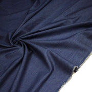 Tissu Chambray 100% coton : bleu, marine, noir - OEKO - TEX - TissusPapi.com