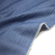 Tissu Chambray 100% coton : bleu, marine, noir - OEKO - TEX - TissusPapi.com