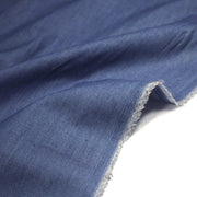 Tissu Chambray 100% coton : bleu, marine, noir - OEKO-TEX STANDARD 100 - TissusPapi.com