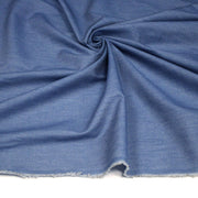 Tissu Chambray 100% coton : bleu, marine, noir - OEKO - TEX - TissusPapi.com