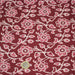 Tissu coton fin imprimé INDIENNES, rose magenta aux fleurs blanches et roses - STANDARD 100 OEKO - TEX - TissusPapi.com
