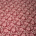 Tissu coton fin imprimé INDIENNES, rose magenta aux fleurs blanches et roses - STANDARD 100 OEKO - TEX - TissusPapi.com