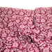 Tissu coton fin imprimé INDIENNES, rose magenta aux fleurs blanches et roses - STANDARD 100 OEKO - TEX - TissusPapi.com