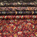 Tissu habillement satin duchesse, imprimé fleur indien multicolore : nombreuses couleurs - TissusPapi.com