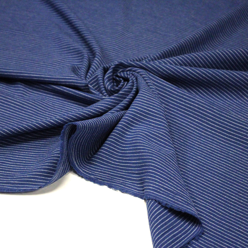 Tissu coton tissé rayé fines rayures : nombreuses couleurs - OEKO - TEX - TissusPapi.com