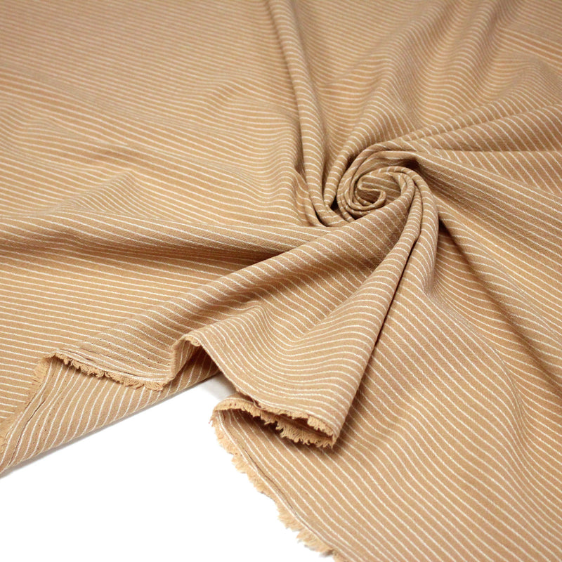 Tissu coton tissé rayé fines rayures : nombreuses couleurs - OEKO - TEX - TissusPapi.com